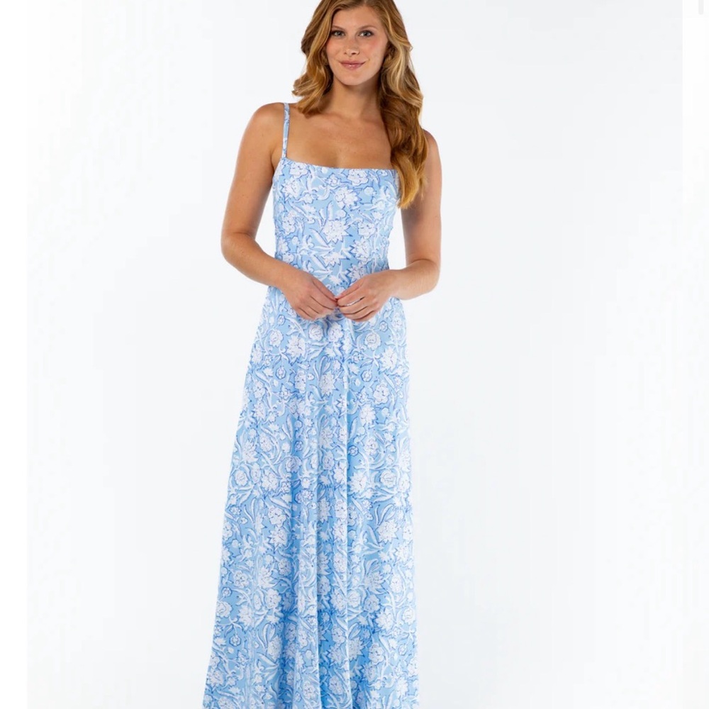 Smith & Quinn Brigette Dress - Ocean Mist pattern